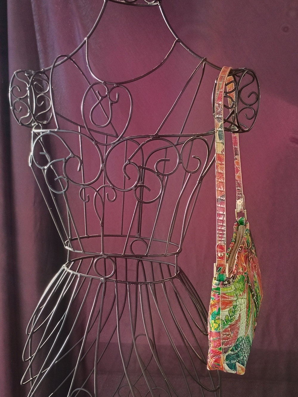 Brahmin Utopia Multicolor Tropical Bag - Picture 14 of 17
